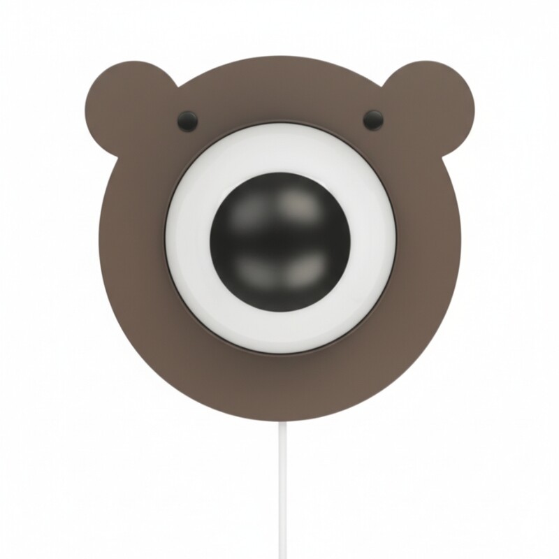 LUMINARIA DE PARED BEAR Luminaria de Pared Bear Marrón