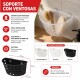 Soporte con ventosas TRANSPARENTE