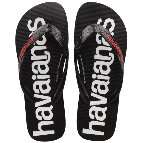 Ojotas Havaianas Top Logomania 2 Negro