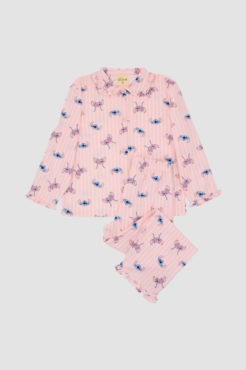 Pijama americano stitchangel Rosado
