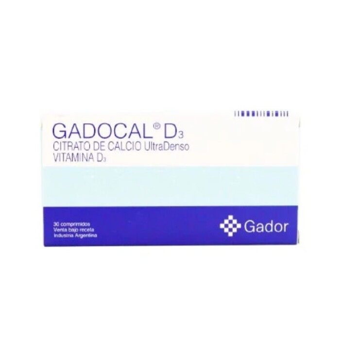 GADOCAL D3 200 MG. CJ X 30 COMP. única