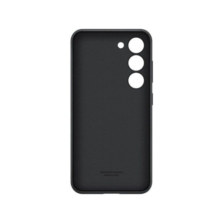 Funda Samsung Leather Case de Cuero para Galaxy S23+ Black