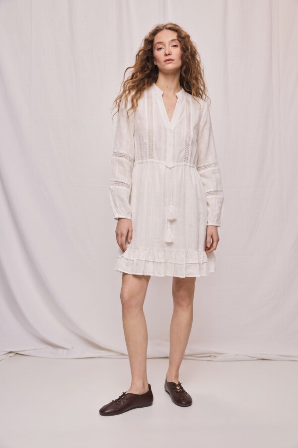 VESTIDO SARA Blanco