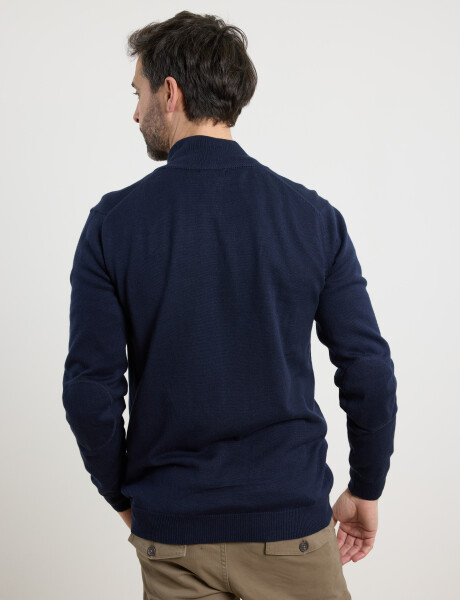470656 CARDIGAN HARRINGTON LABEL Azul Oscuro