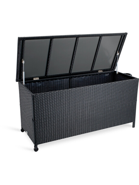 Baúl para guardar almohadones YDERUP A133xA64xP55 negro Baúl para guardar almohadones YDERUP A133xA64xP55 negro