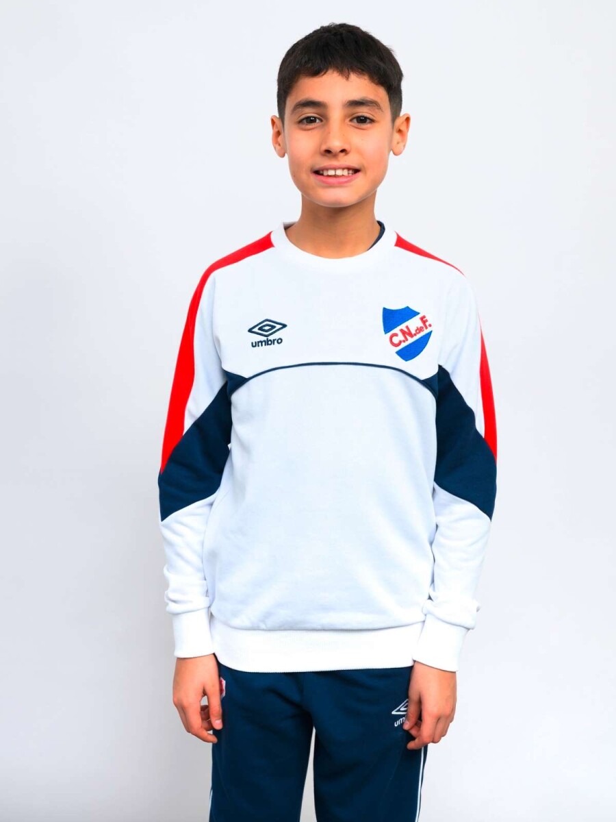 Abrigo Buzo Media larga de Niños - Blanco 