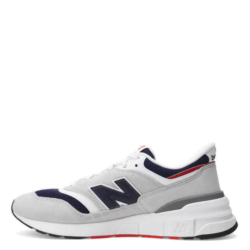 Championes de Hombre New Balance 997R Gris - Azul Marino - Blanco