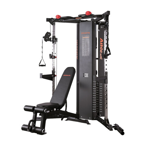 Gimnasio Multifuncional c/Banco Athletic 2200MS - 160 kg Gimnasio Multifuncional C/banco Athletic 2200ms - 160 Kg