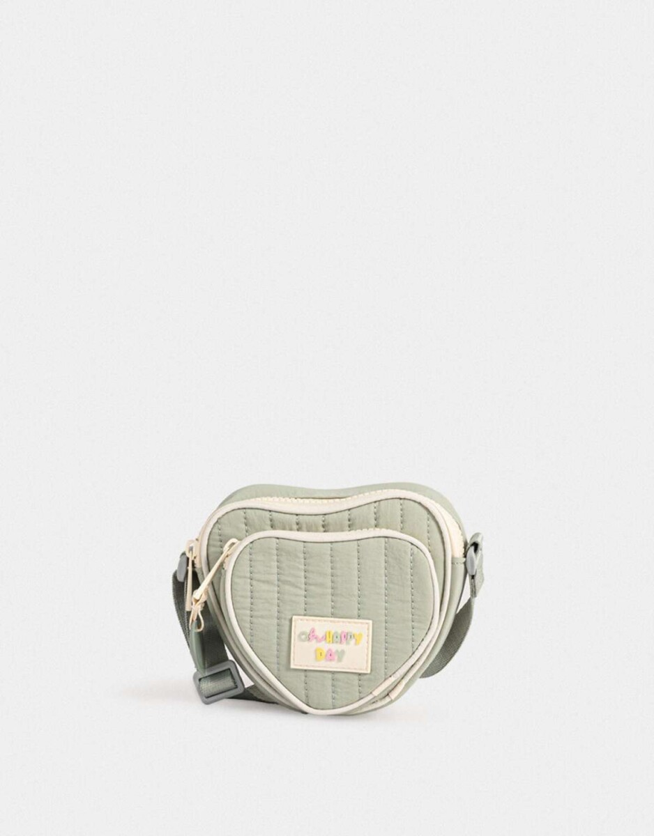 Bandolera Infantil De Corazón - Acqua Claro 