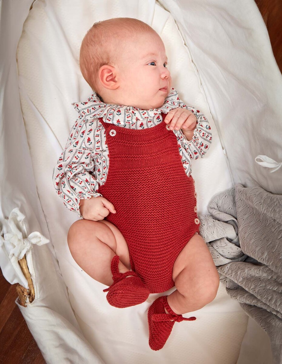 Camisa Estampada - Rojo 