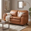 Sillón 100% Cuero - 2 Cuerpos - Monza Camel