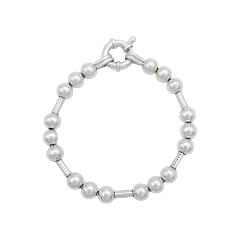 Pulsera Bolitas-Plata 925-Sin piedra-PU3105 sinpiedra
