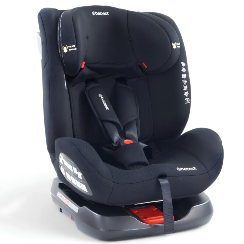 Butaca Auto Bebesit Supra Premium Isofix Top Tether 0 A 36kg Negro