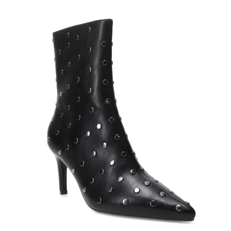 Botas de Mujer Miss Carol Luma Punta Fina Negro
