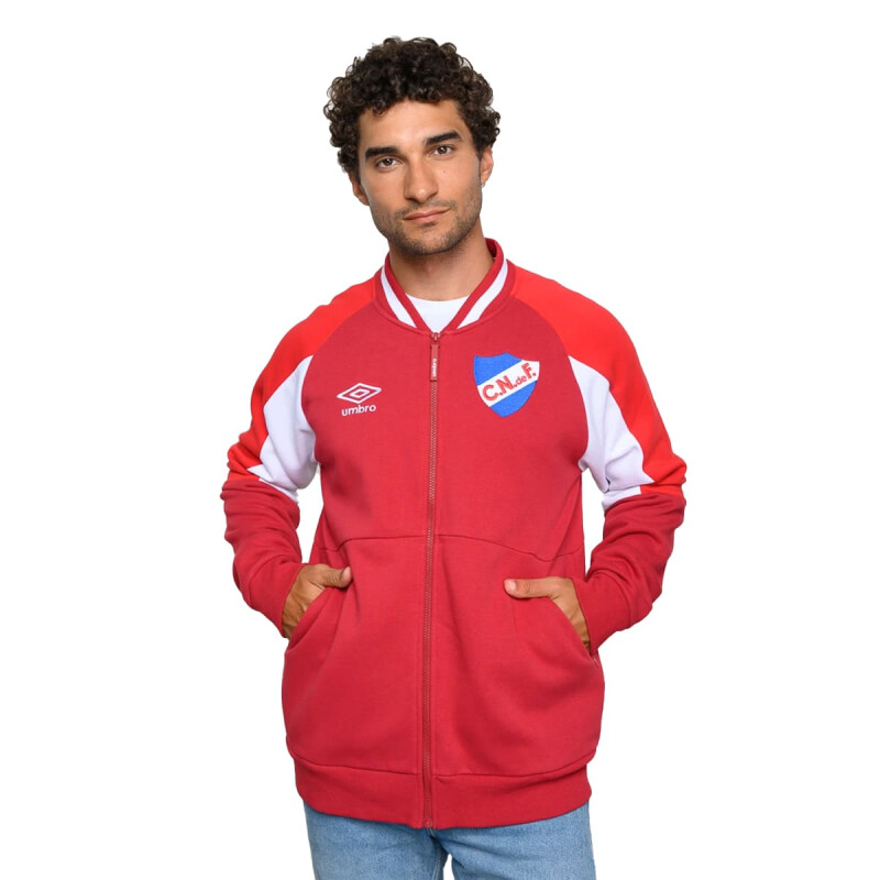 CAMPERA UMBRO BOMBER LIMIT CNF de Hombre - NU143019 Bordo-blanco