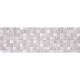 Ceramica Gris Mate Mosaico Relieve 20X60Cm Pared