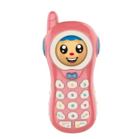 Teléfono Didáctico Interactivo Infantil ROSA