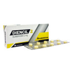 DIENCIL 2 MG. CJ X 30 COMPRIMIDOS única