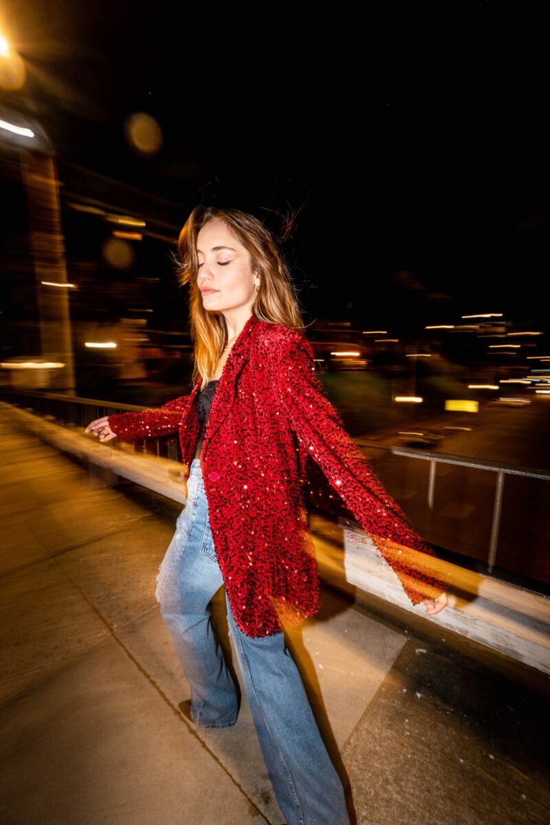 Blazer Lejue - Rojo 