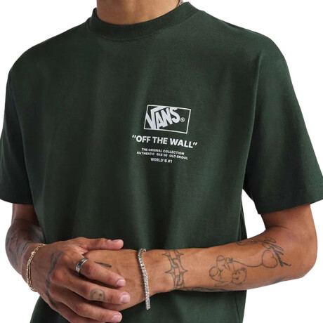 Remera Vans Stockpile Verde