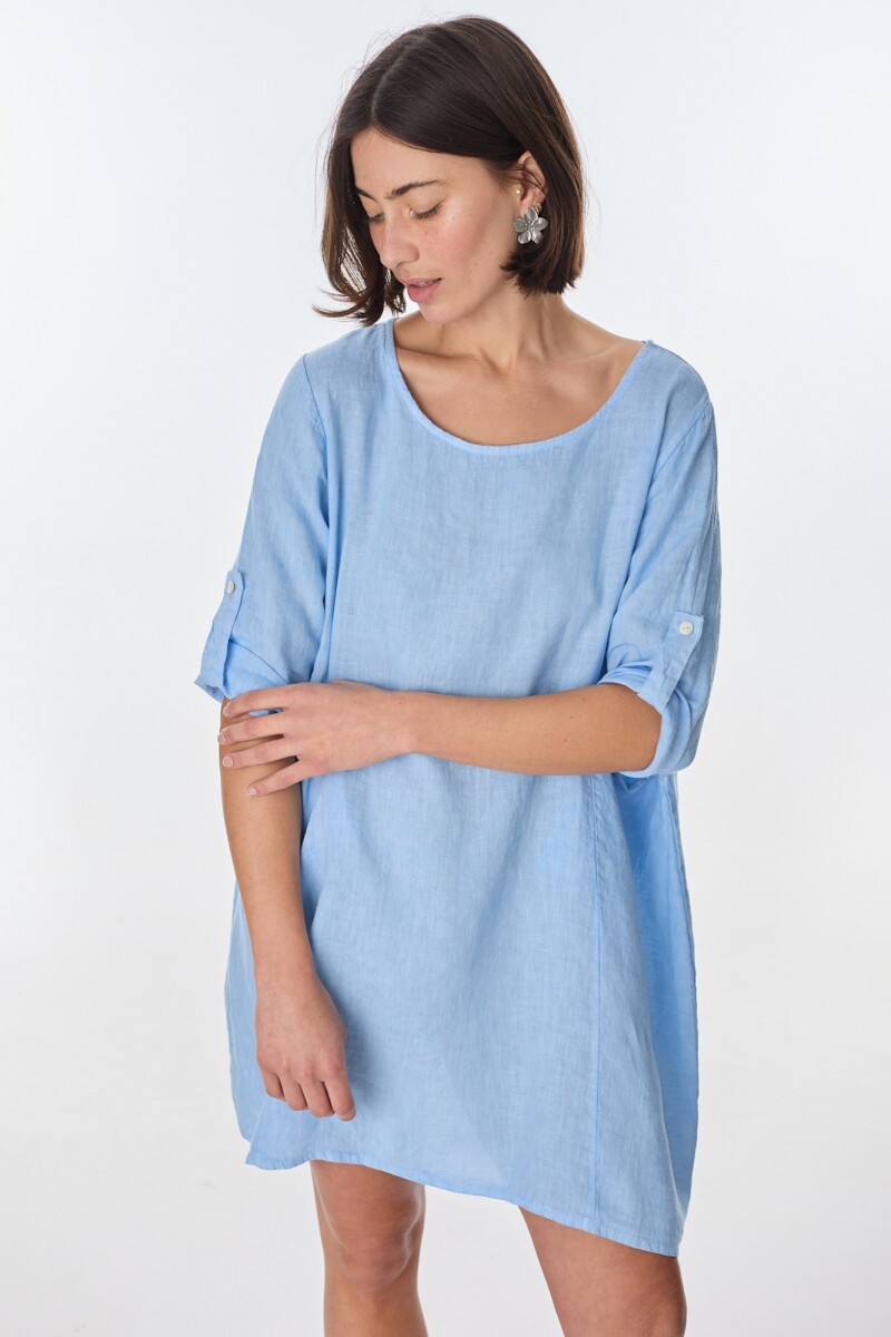 Vestido New Cocota Celeste