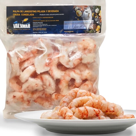 Pulpa de Langostino Devenada 500Grs Pulpa de Langostino Devenada 500Grs