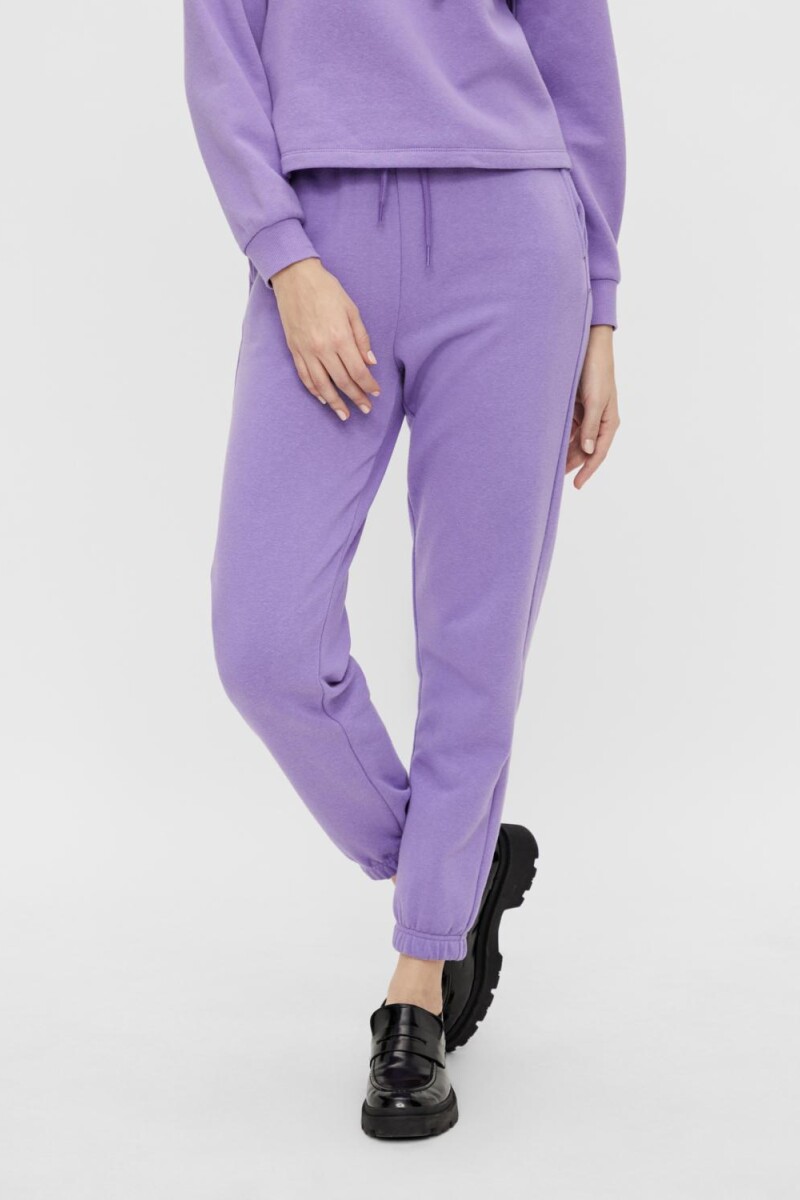 Pantalon Chilli Comfy. Cintura Elastizada. Dahlia Purple