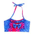 Malla Bikini Cola Sirena Premium Infantil Niñas Traje Baño Variante Diseño Azul 110