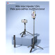 Palo de Selfie Tripode Acero Inoxidable extendible hasta 158 cm Sin Color