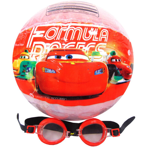 Set Pelota y Lentes de Natación Disney Cars U