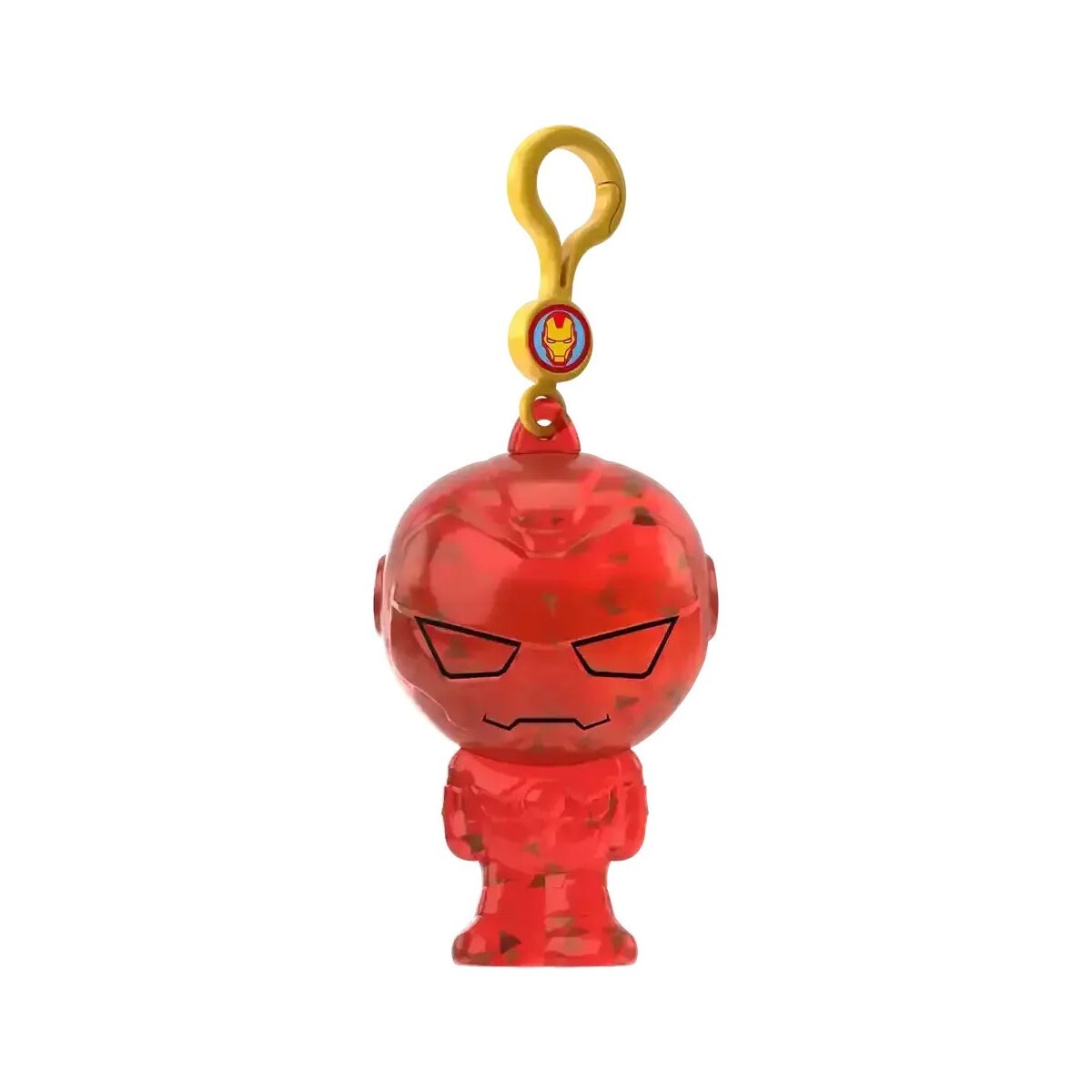 Figura Squishy Disney con Clip Colgante - IRONMAN 