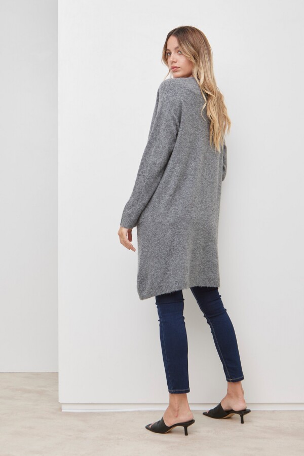 Cardigan Bolsillos GRIS