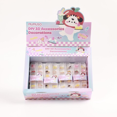 DECORACIONES DIY 3D PARA ACCESORIOS (COMIDA) DECORACIONES DIY 3D PARA ACCESORIOS (COMIDA)