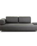 Sofá Compo 3 plazas gris oscuro 232 cm