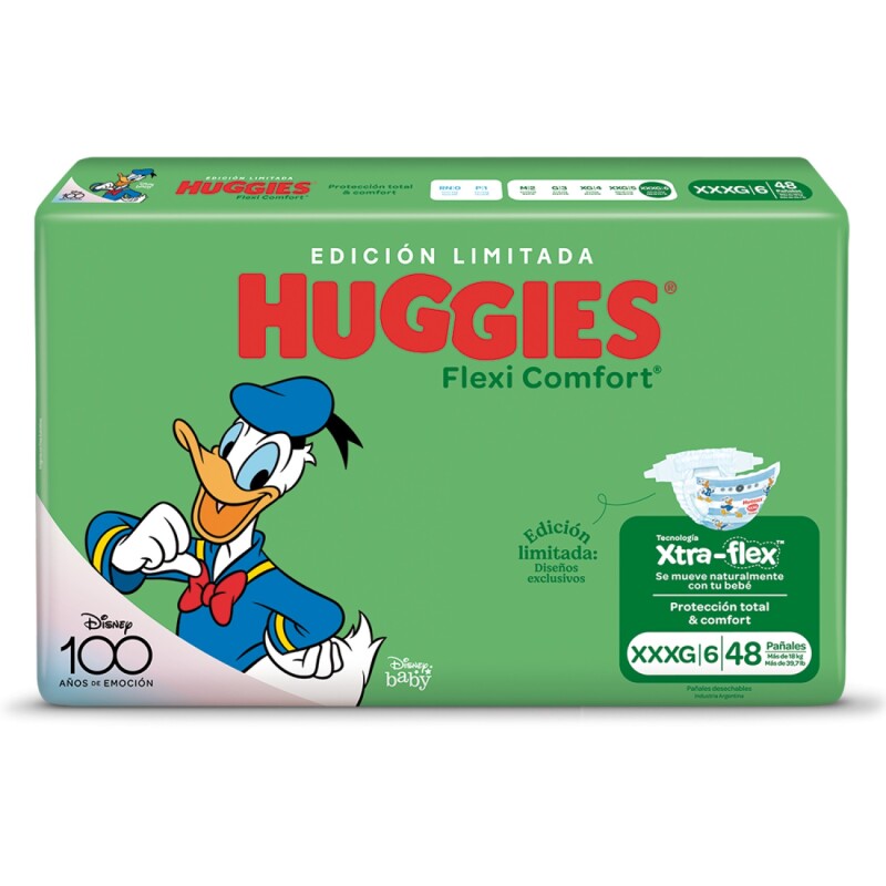 Pañales Huggies Flexi Comfort Talle Xxxg 48 Uds. Pañales Huggies Flexi Comfort Talle Xxxg 48 Uds.