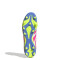 Championes de Fútbol 11 Unisex Adidas Predator Club FG/MG Blanco - Rosado - Amarillo Lima