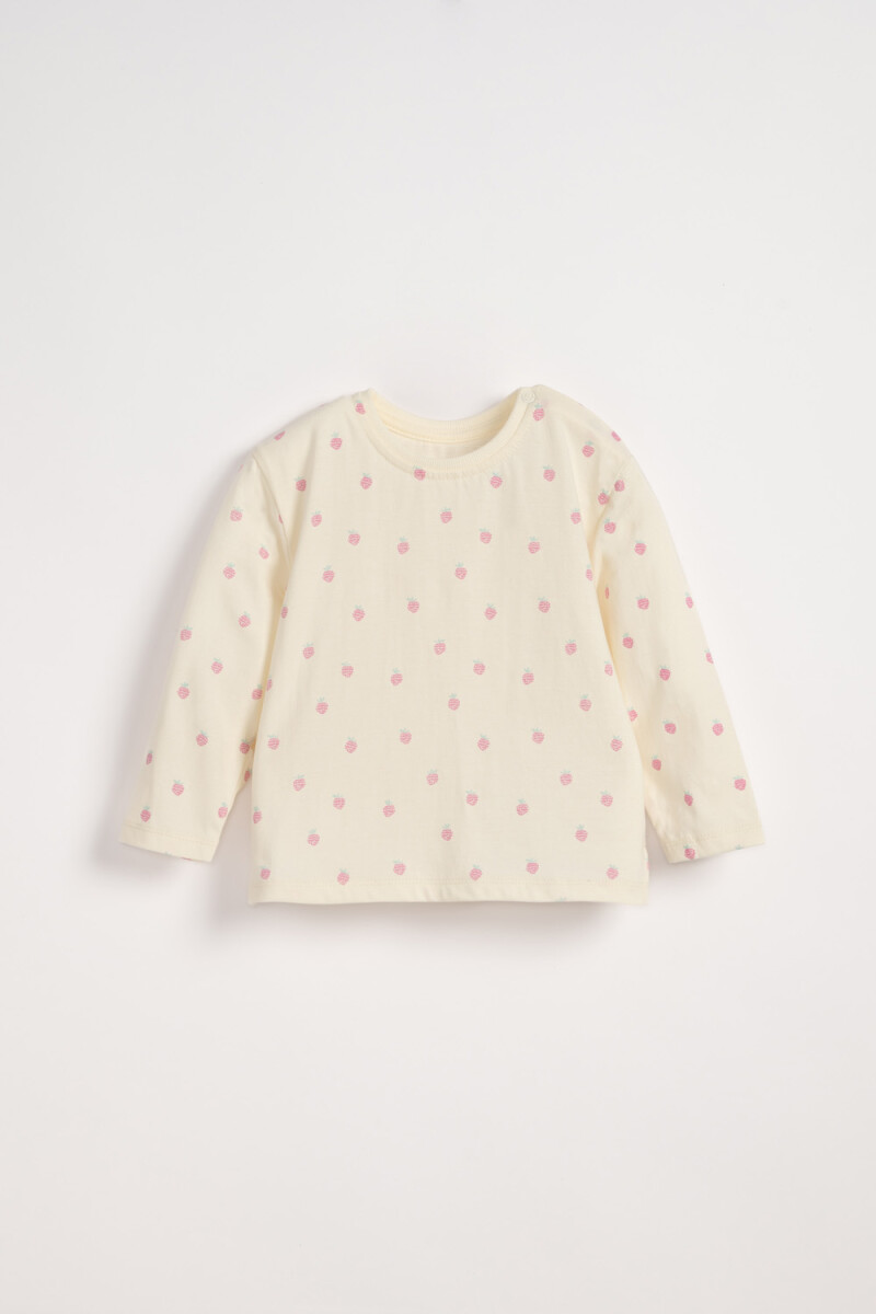 Remera - Moras Crema 
