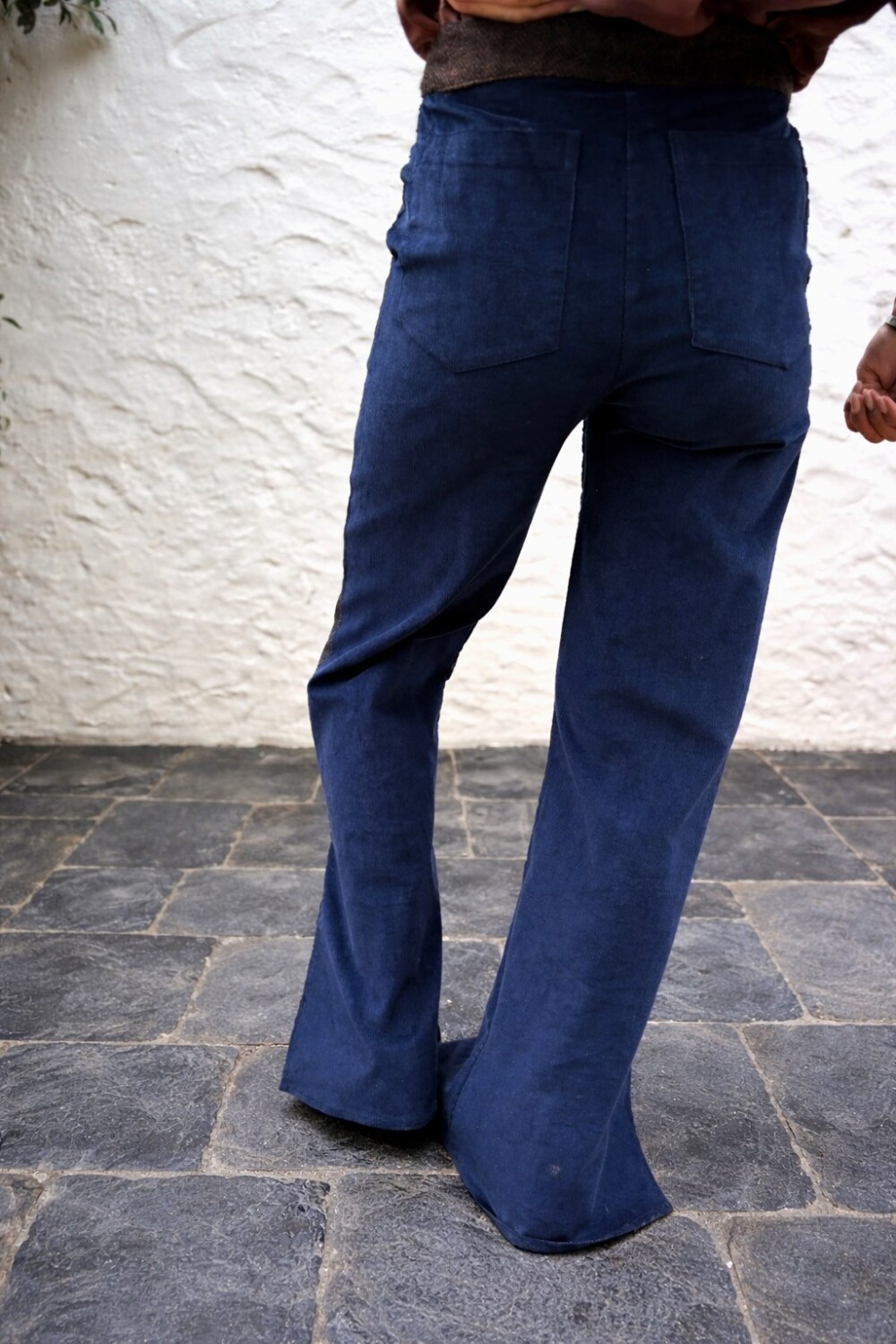 Tweed Pants Azul / Tweed Chocolate