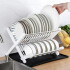 Escurridor De Platos 2 Niveles De Metal Escurre Platos Color Blanco
