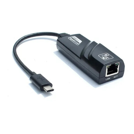 Tarjeta de red USB tipo C Ethernet RJ45 Gigabit 1000 Mbps Tarjeta de red USB tipo C Ethernet RJ45 Gigabit 1000 Mbps