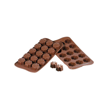 Molde flores bombones Molde flores bombones