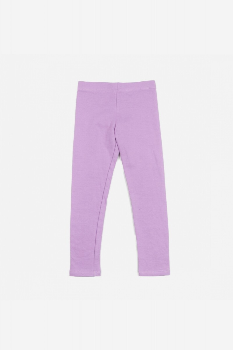 Legging con friza - Niña LILA