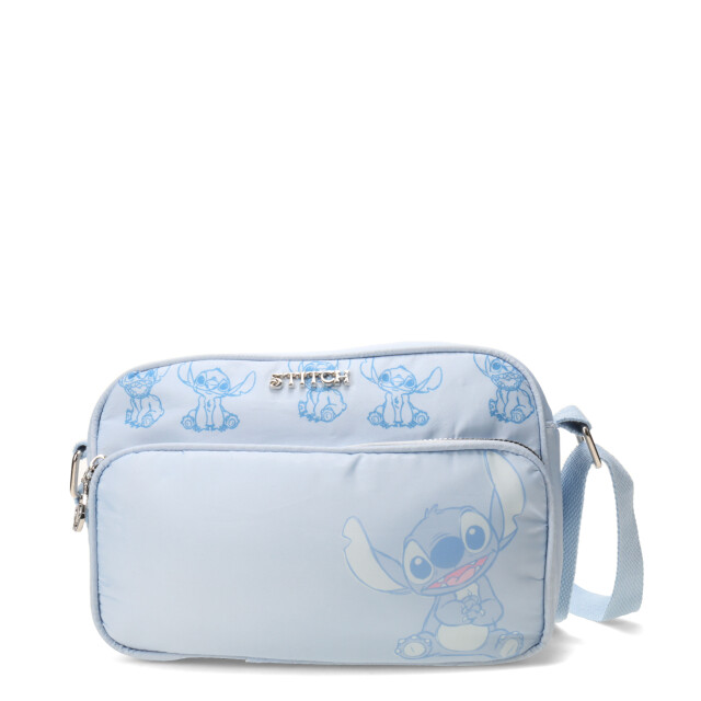 Cartera Disney Lila & Stich Celeste