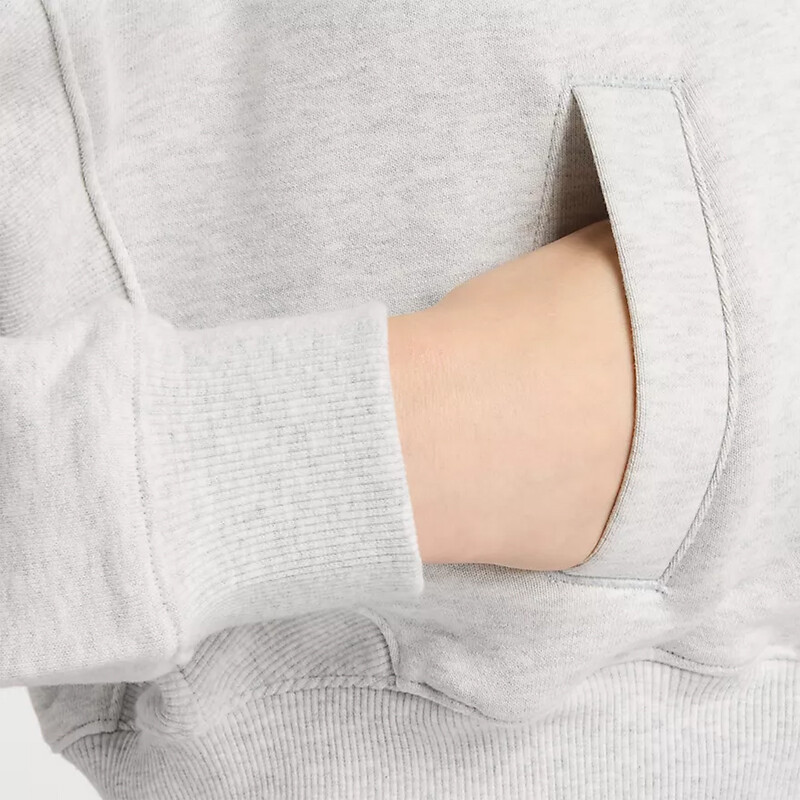 Campera New Balance French Terry Full Blanco