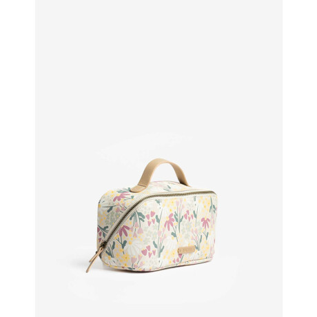 Portacosméticos Flores Estampado Flores