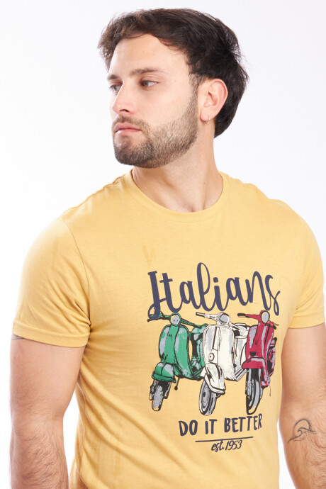 T-SHIRT TANOS 423 Amarillo