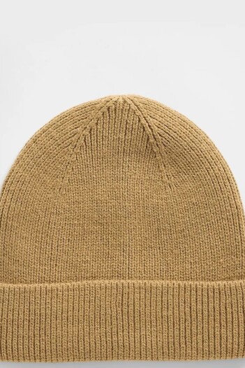 Gorro De Invierno Hombre Camel Hair