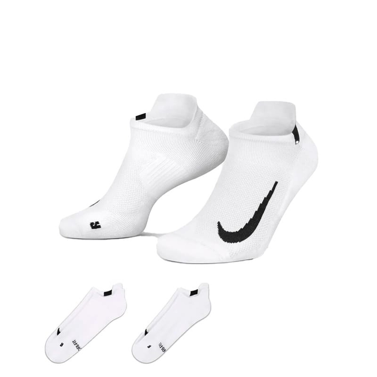 Medias Nike Multiplier - SX7554-100 - Blanco 