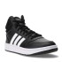 Championes de Hombre Adidas Hoops 3.0 Mid Classic Vintage Negro - Blanco