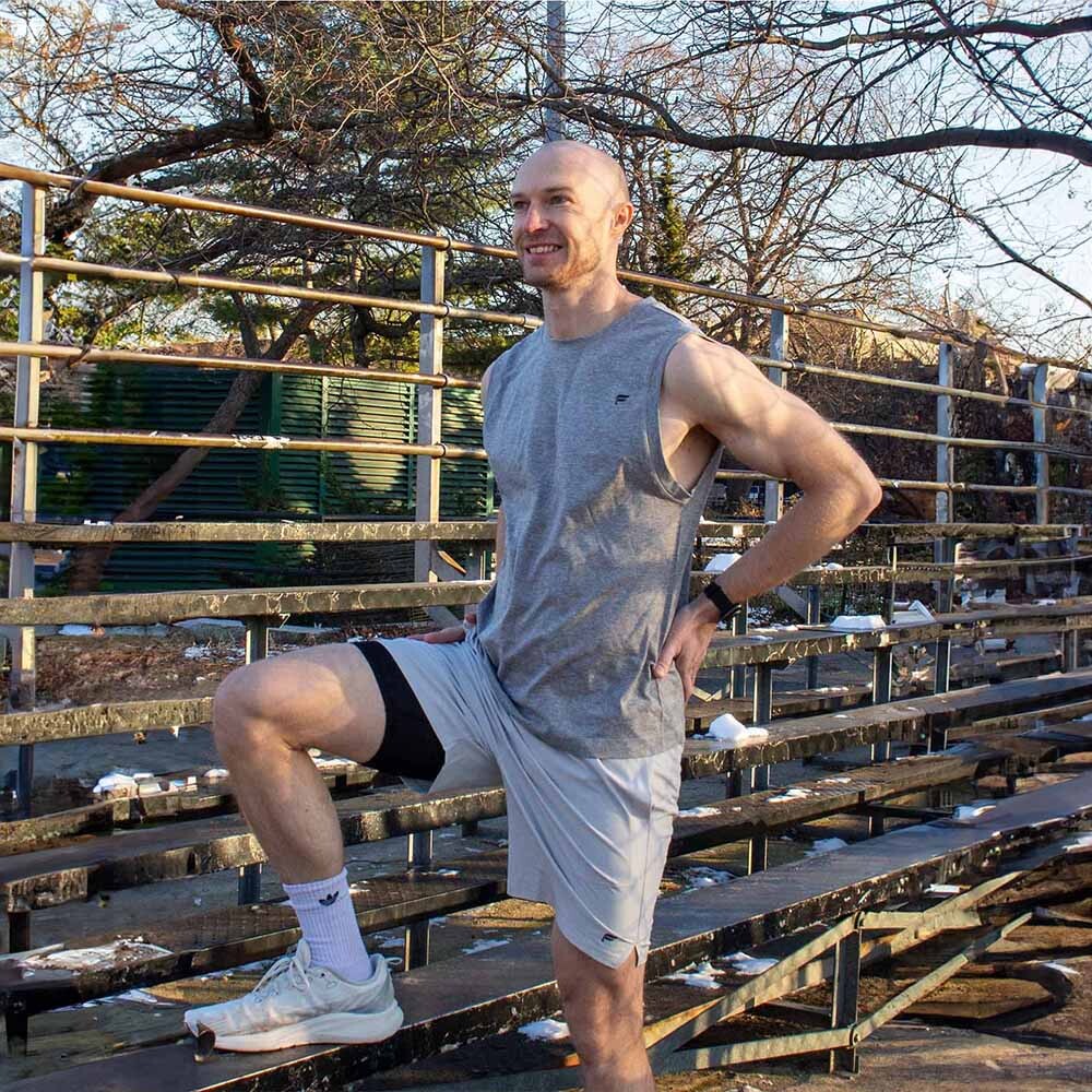 Short Con Malla The Fundamental Short II Lined 7" Hombre Mineral Grey